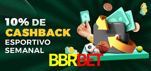 10% de bônus de cashback na BBRBET